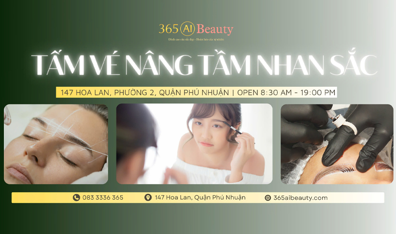 Chương Trình “TẤM VÉ NÂNG TẦM NHAN SẮC” – CƠ HỘI VÀNG không thể bỏ lỡ trong THÁNG 5 này!