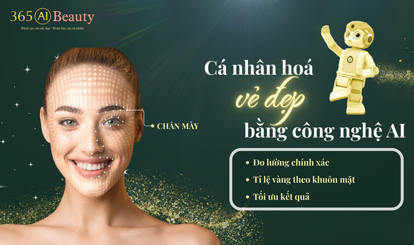 Spa ứng dụng trí tuệ nhân tạo đầu tiên trong tạo hình chân mày tại Việt Nam! 